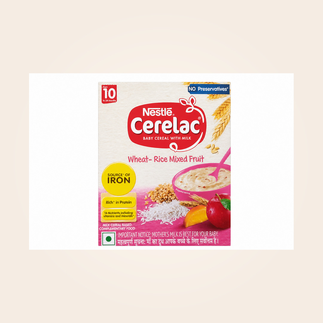 Cerelac 3 Wheat Rice Mixed Fruit 300 GM view 2